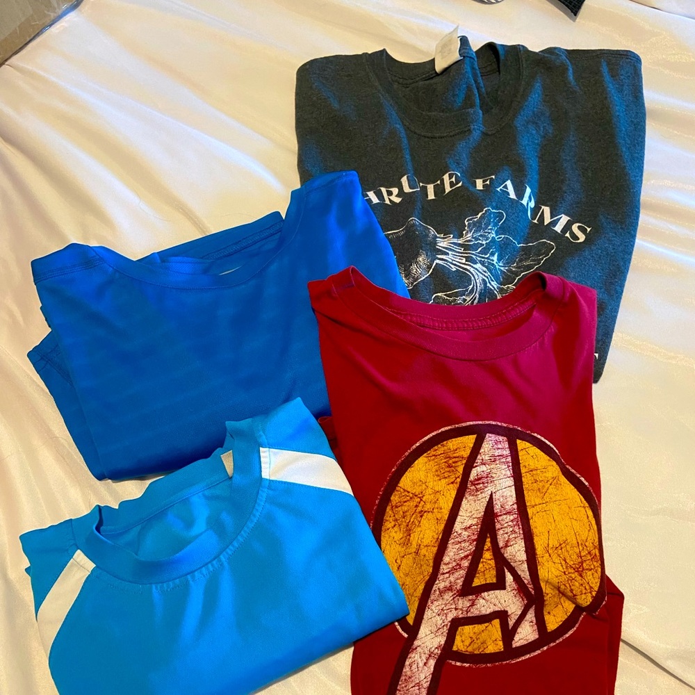 Mens t-shirt bundle- Avengers/the office/jockey